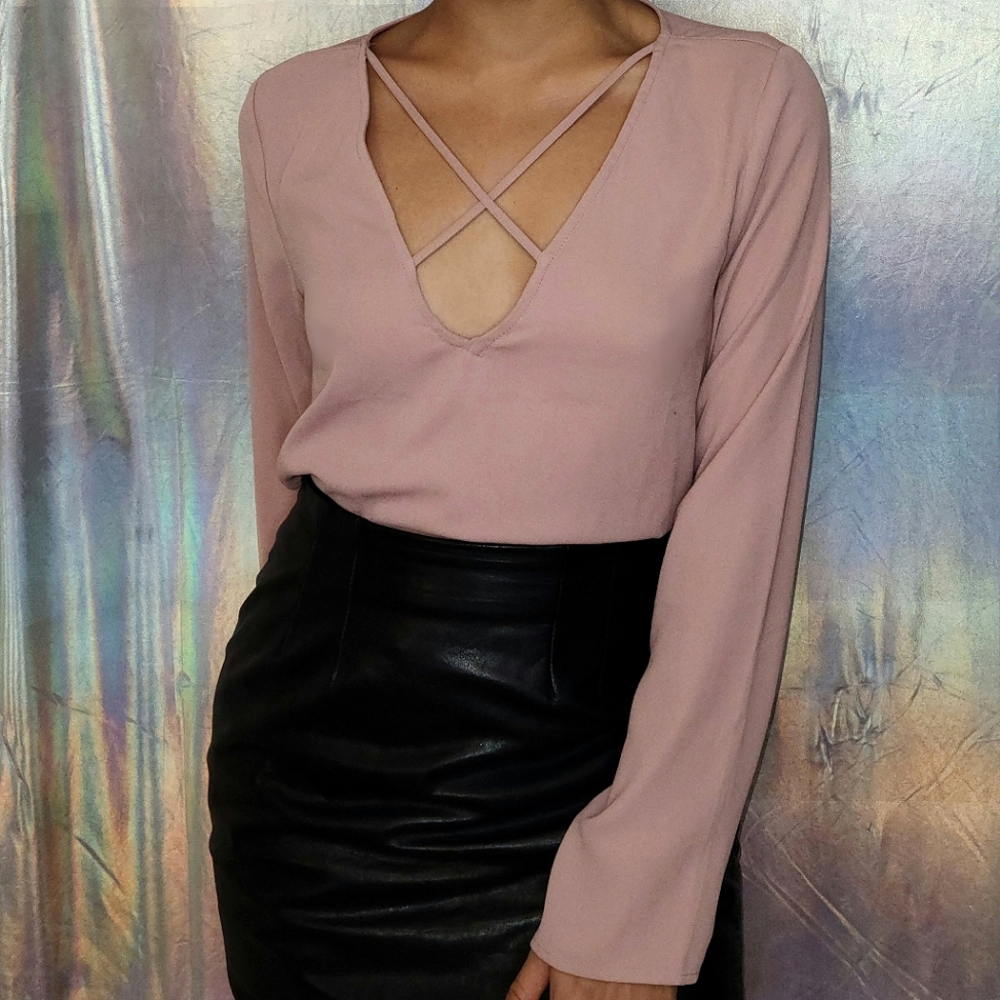 F21 Blush Top
